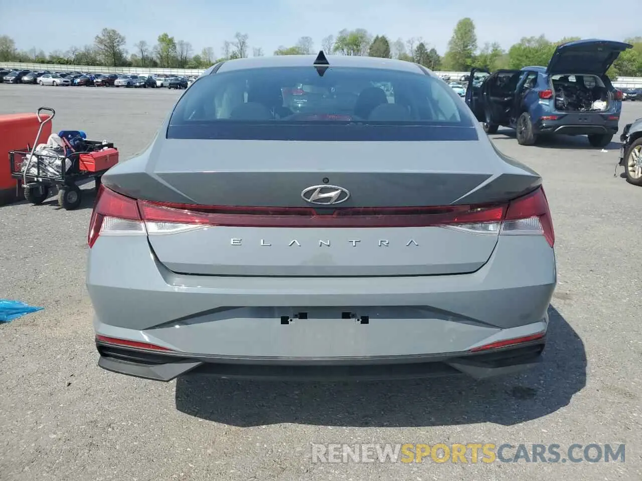 6 Фотография поврежденного автомобиля KMHLL4AG9MU166440 HYUNDAI ELANTRA 2021