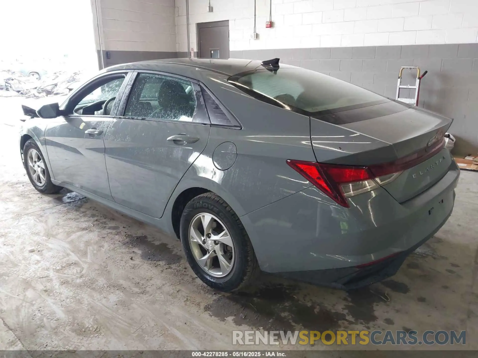 3 Photograph of a damaged car KMHLL4AGXMU119823 HYUNDAI ELANTRA 2021