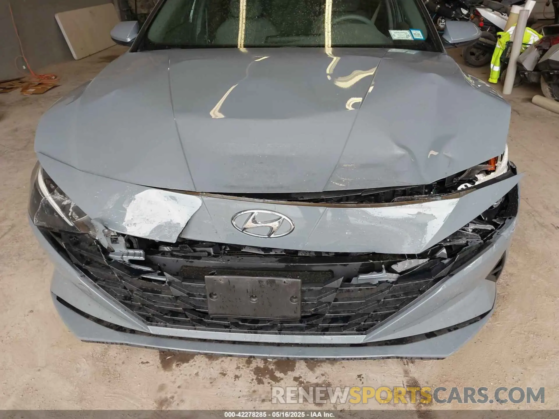 6 Photograph of a damaged car KMHLL4AGXMU119823 HYUNDAI ELANTRA 2021