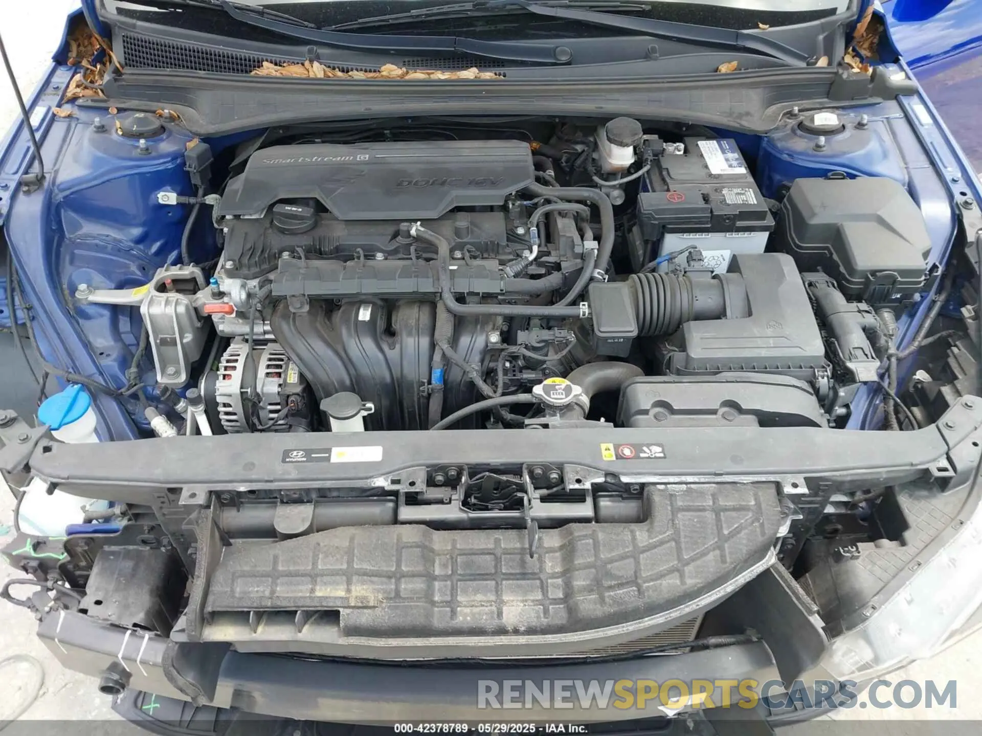 10 Photograph of a damaged car KMHLL4AGXMU178032 HYUNDAI ELANTRA 2021