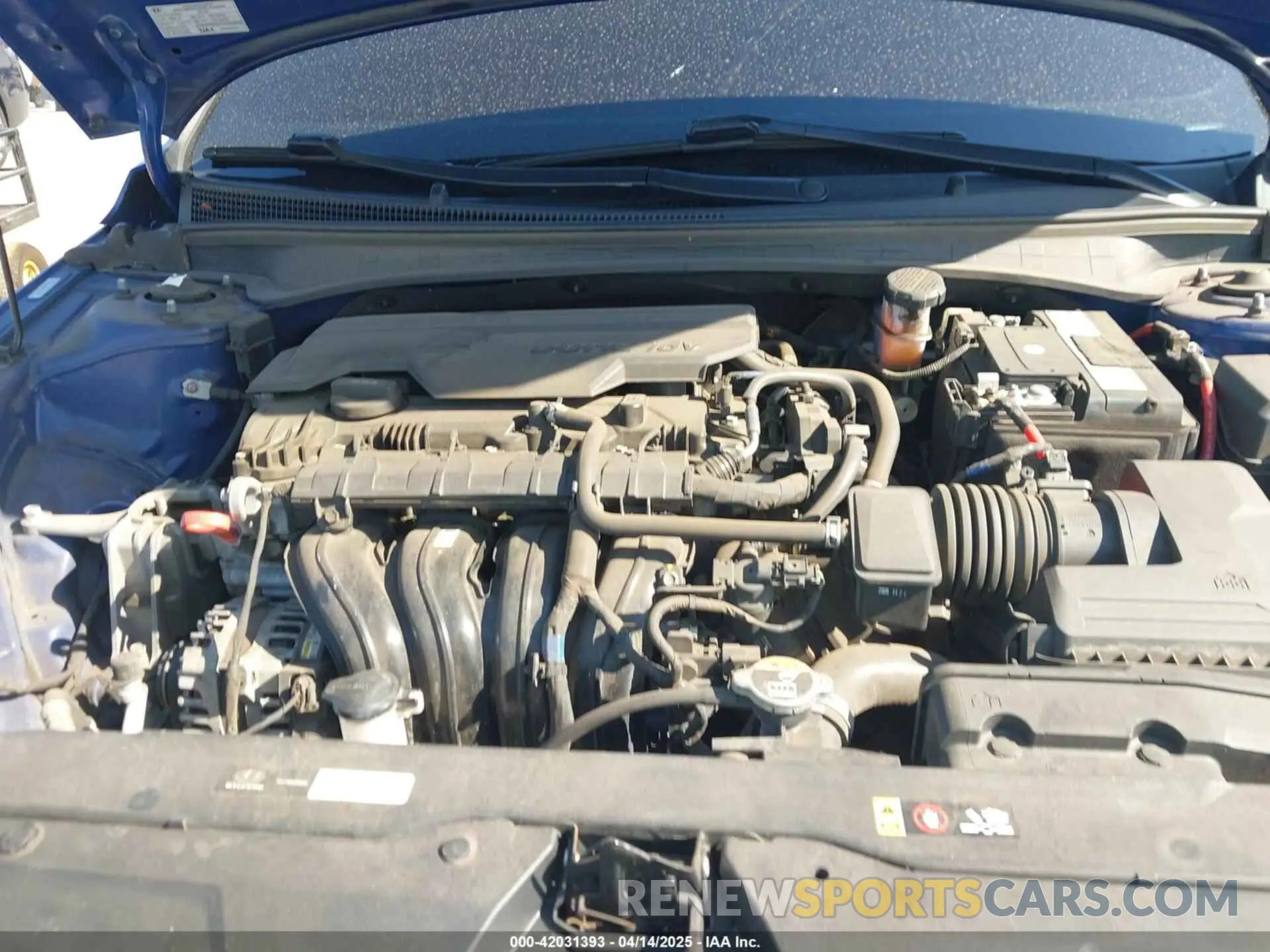 10 Photograph of a damaged car KMHLM4AG0MU111078 HYUNDAI ELANTRA 2021