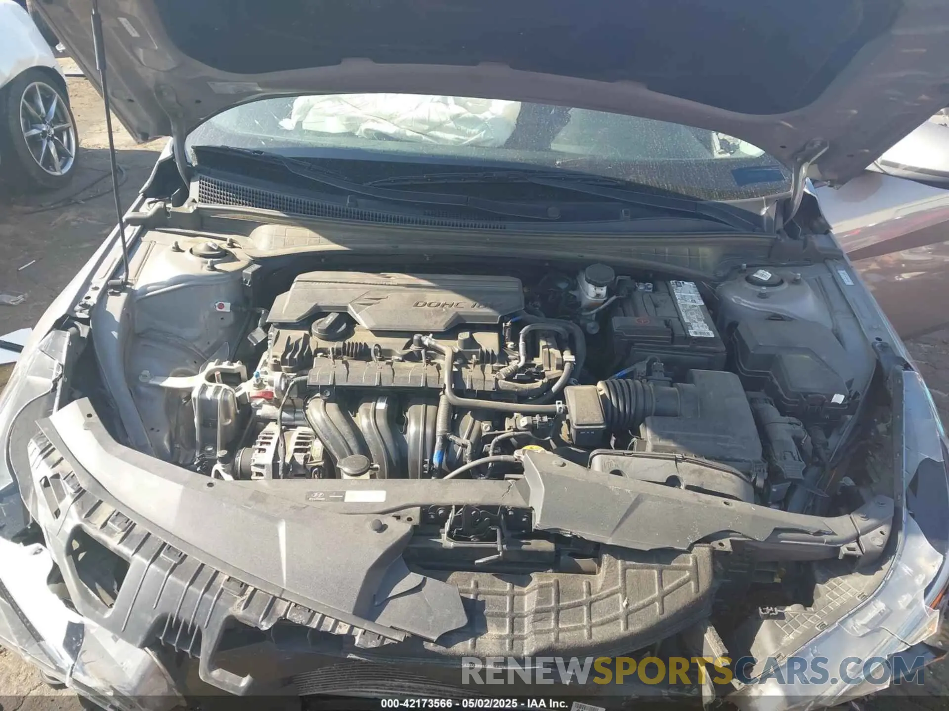 10 Фотография поврежденного автомобиля KMHLM4AG1MU140346 HYUNDAI ELANTRA 2021
