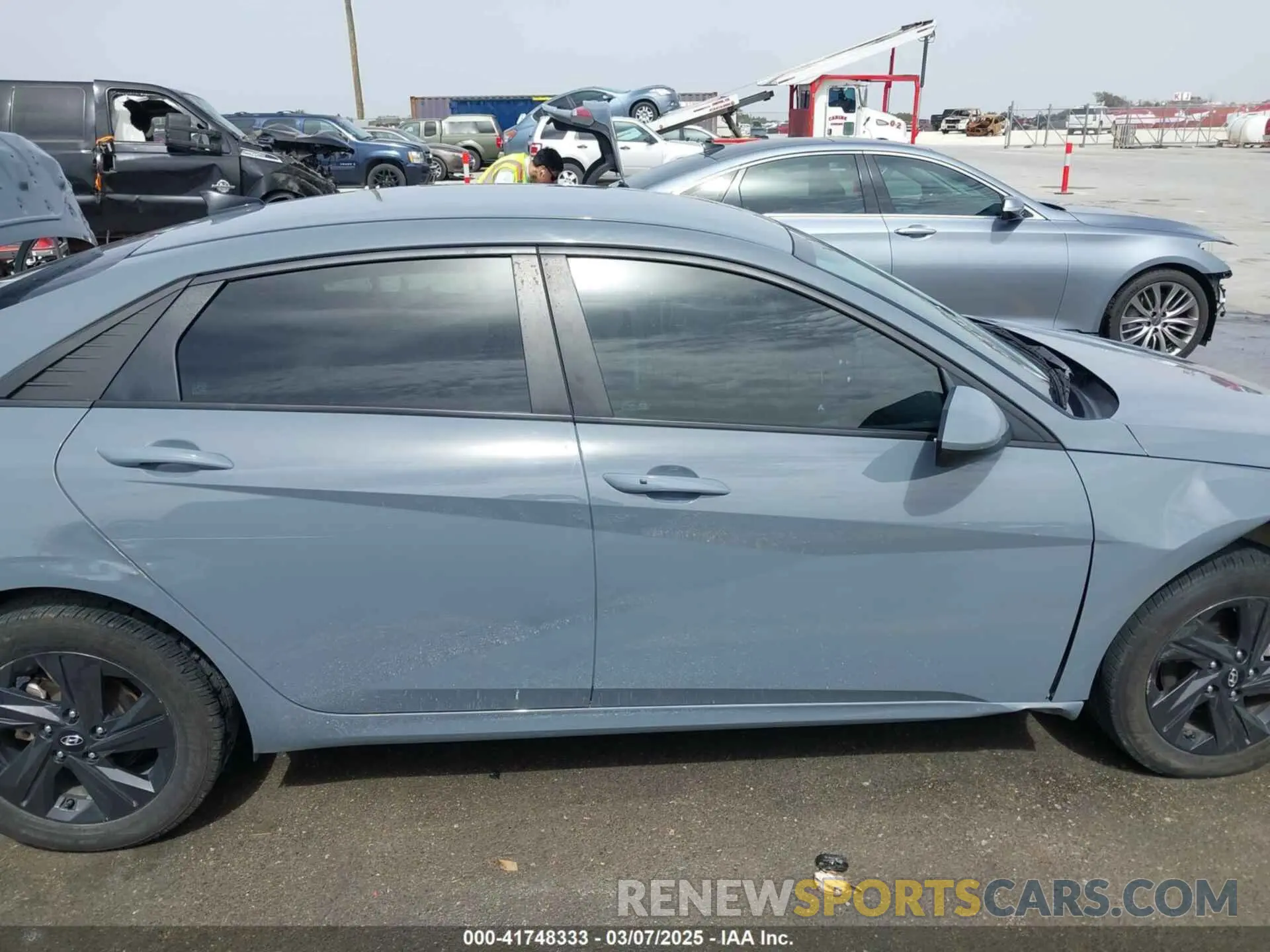 14 Photograph of a damaged car KMHLM4AG1MU144395 HYUNDAI ELANTRA 2021