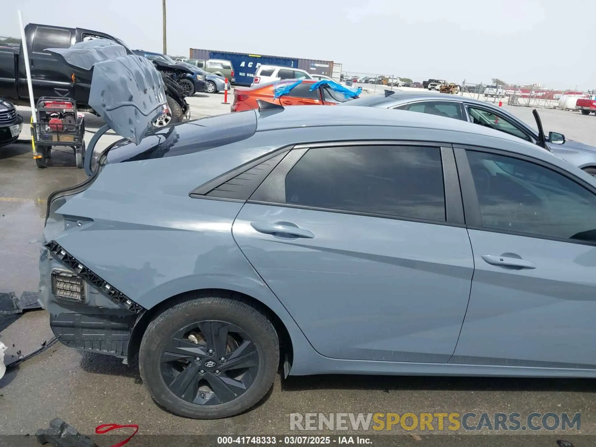 19 Photograph of a damaged car KMHLM4AG1MU144395 HYUNDAI ELANTRA 2021