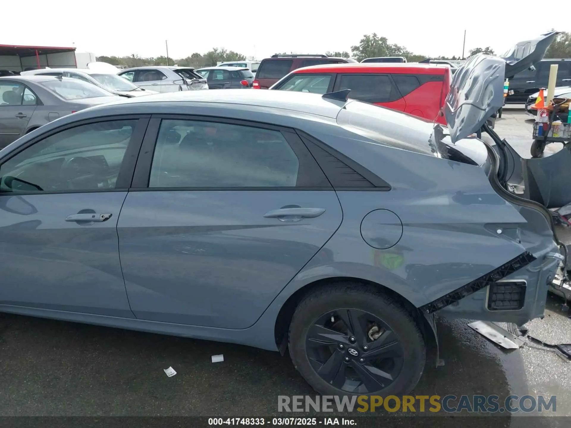 21 Photograph of a damaged car KMHLM4AG1MU144395 HYUNDAI ELANTRA 2021