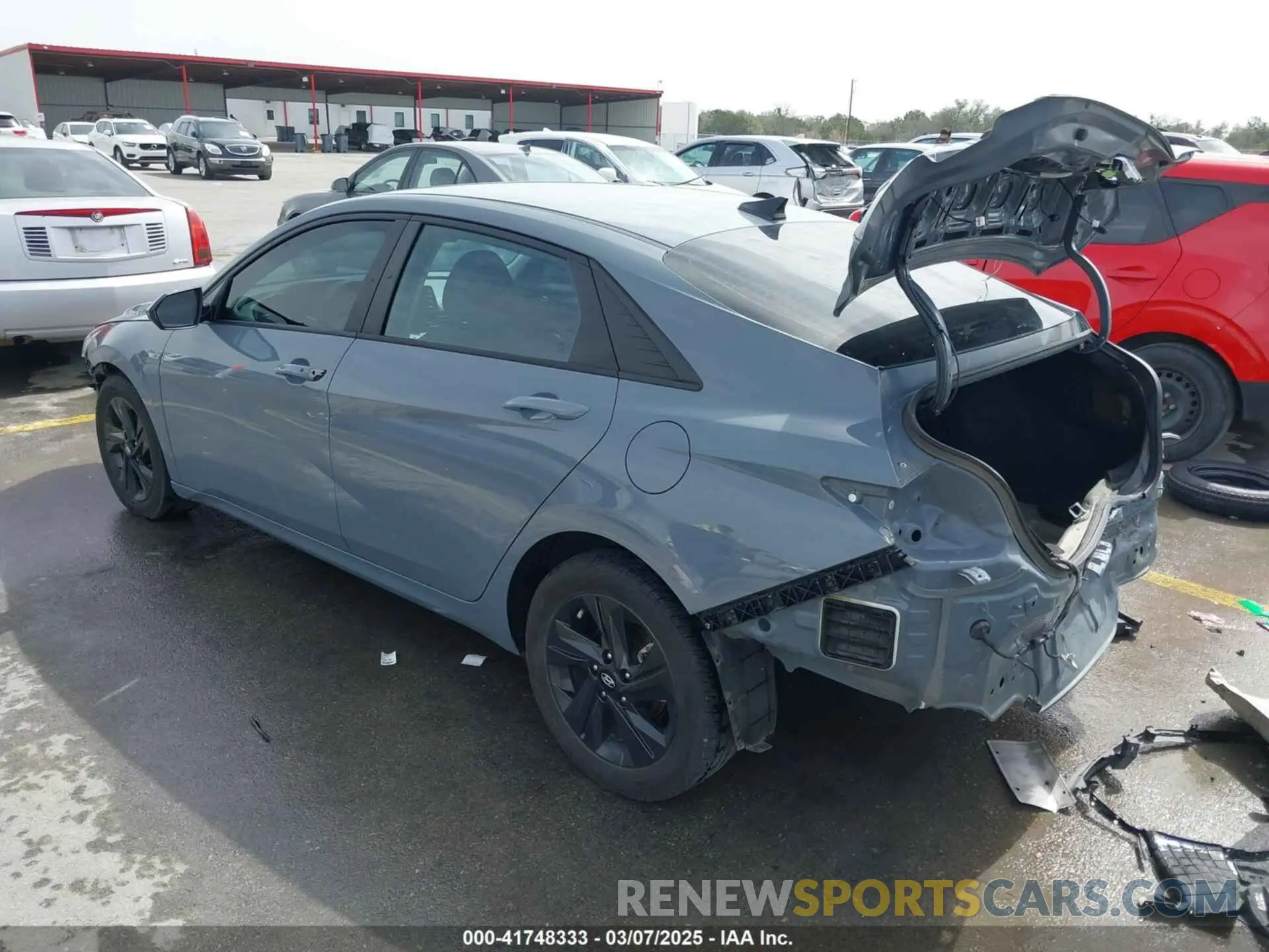 3 Photograph of a damaged car KMHLM4AG1MU144395 HYUNDAI ELANTRA 2021