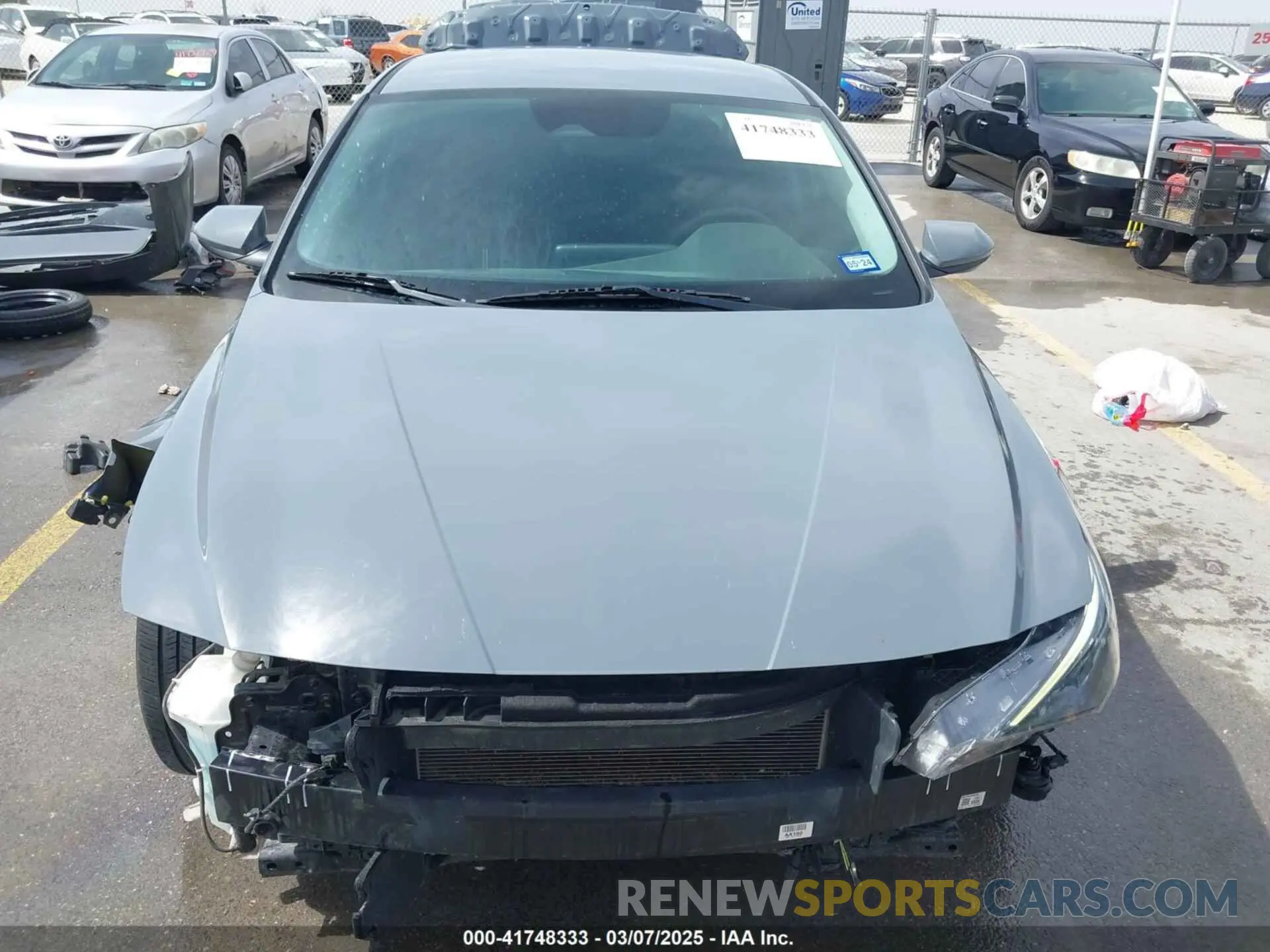 6 Photograph of a damaged car KMHLM4AG1MU144395 HYUNDAI ELANTRA 2021