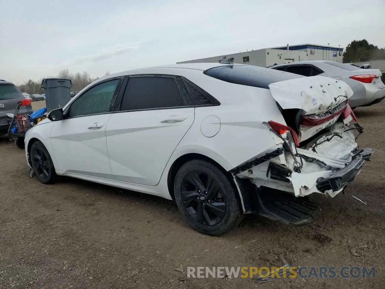 2 Photograph of a damaged car KMHLM4AG1MU148785 HYUNDAI ELANTRA 2021