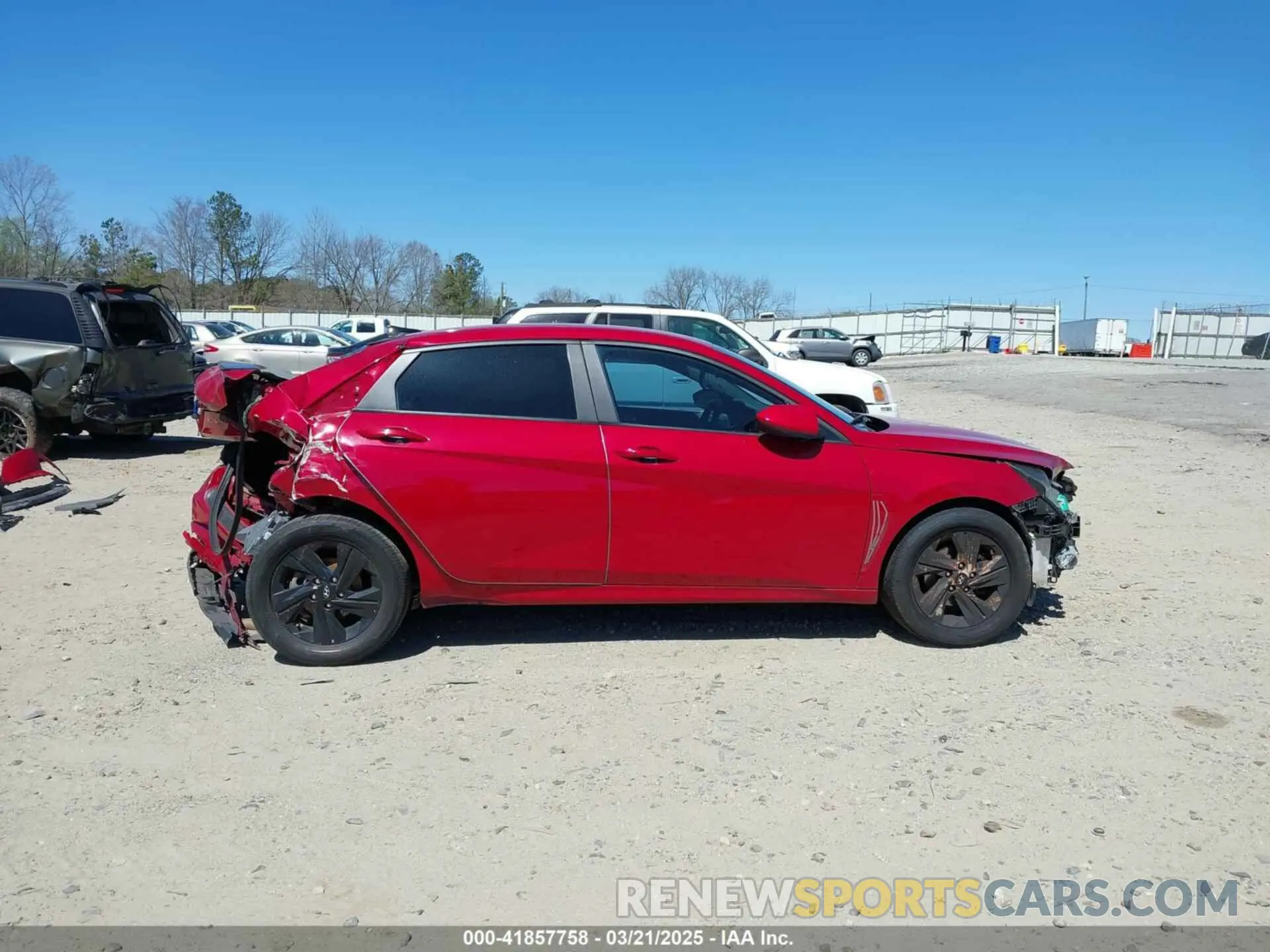 14 Фотография поврежденного автомобиля KMHLM4AG2MU066127 HYUNDAI ELANTRA 2021