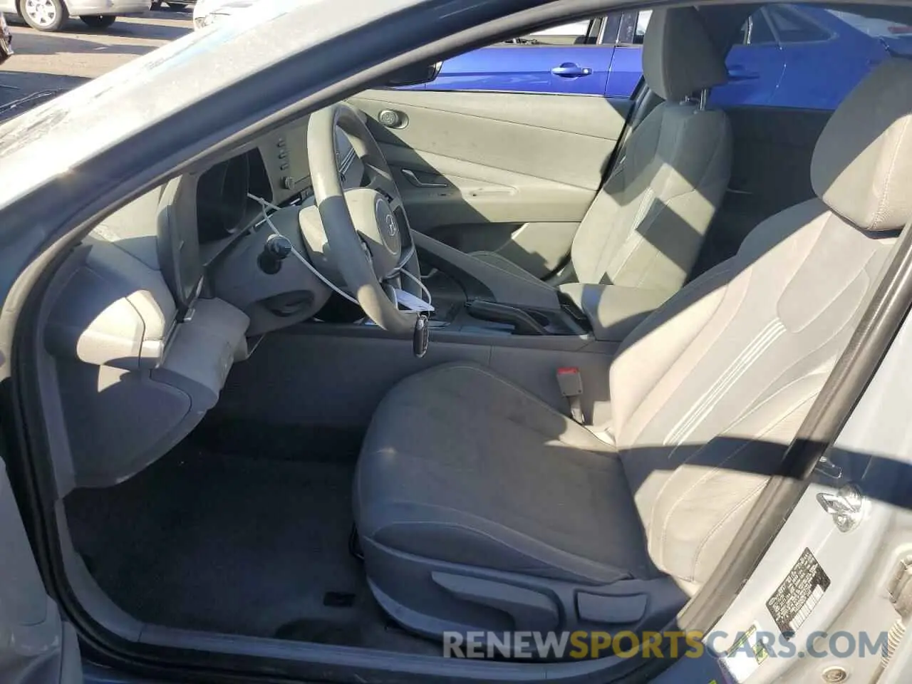 7 Photograph of a damaged car KMHLM4AG2MU077564 HYUNDAI ELANTRA 2021