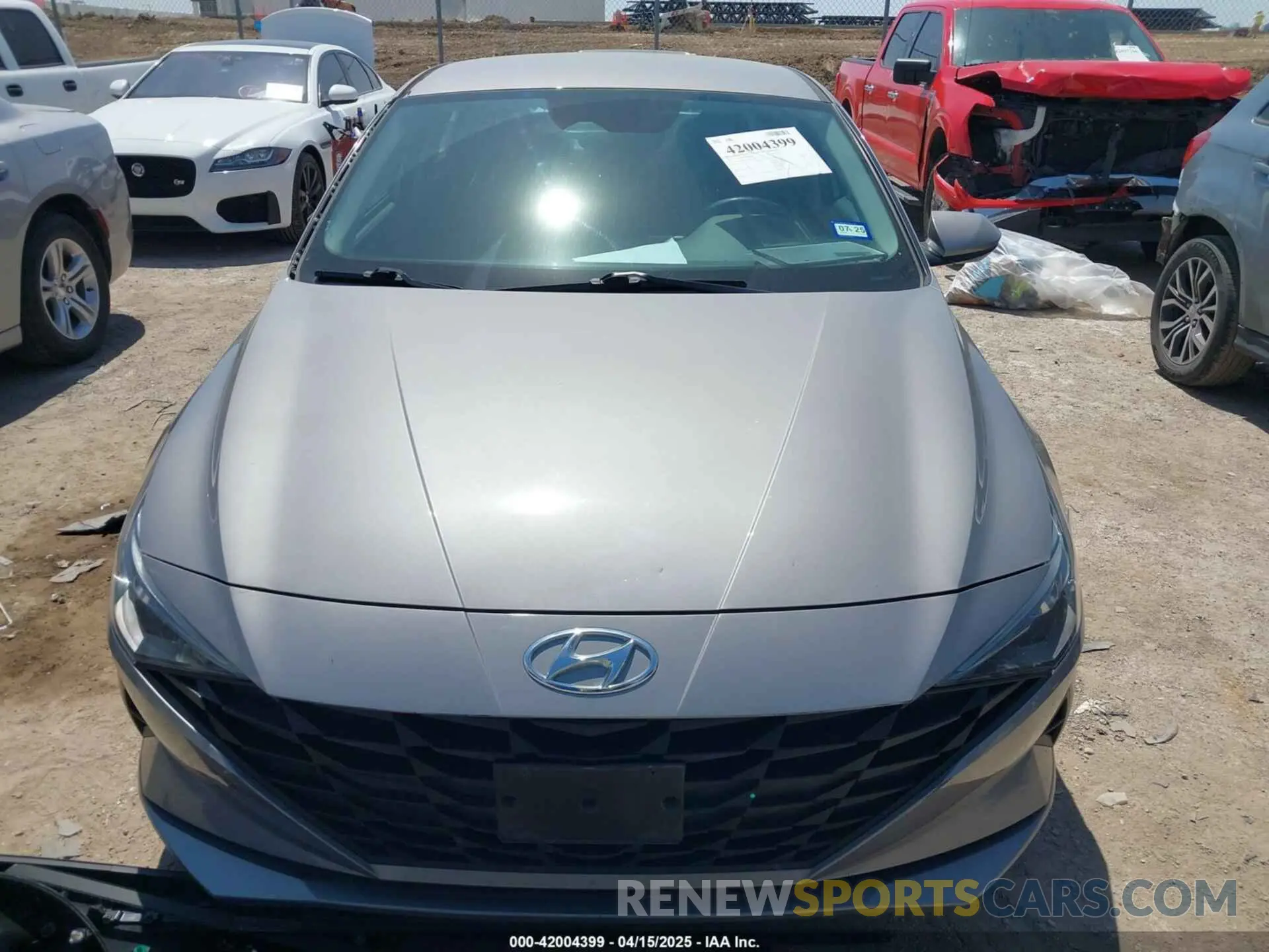 12 Photograph of a damaged car KMHLM4AG2MU118999 HYUNDAI ELANTRA 2021