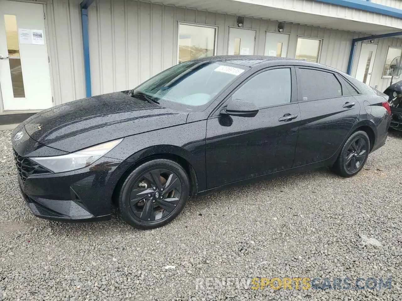 1 Photograph of a damaged car KMHLM4AG2MU122745 HYUNDAI ELANTRA 2021