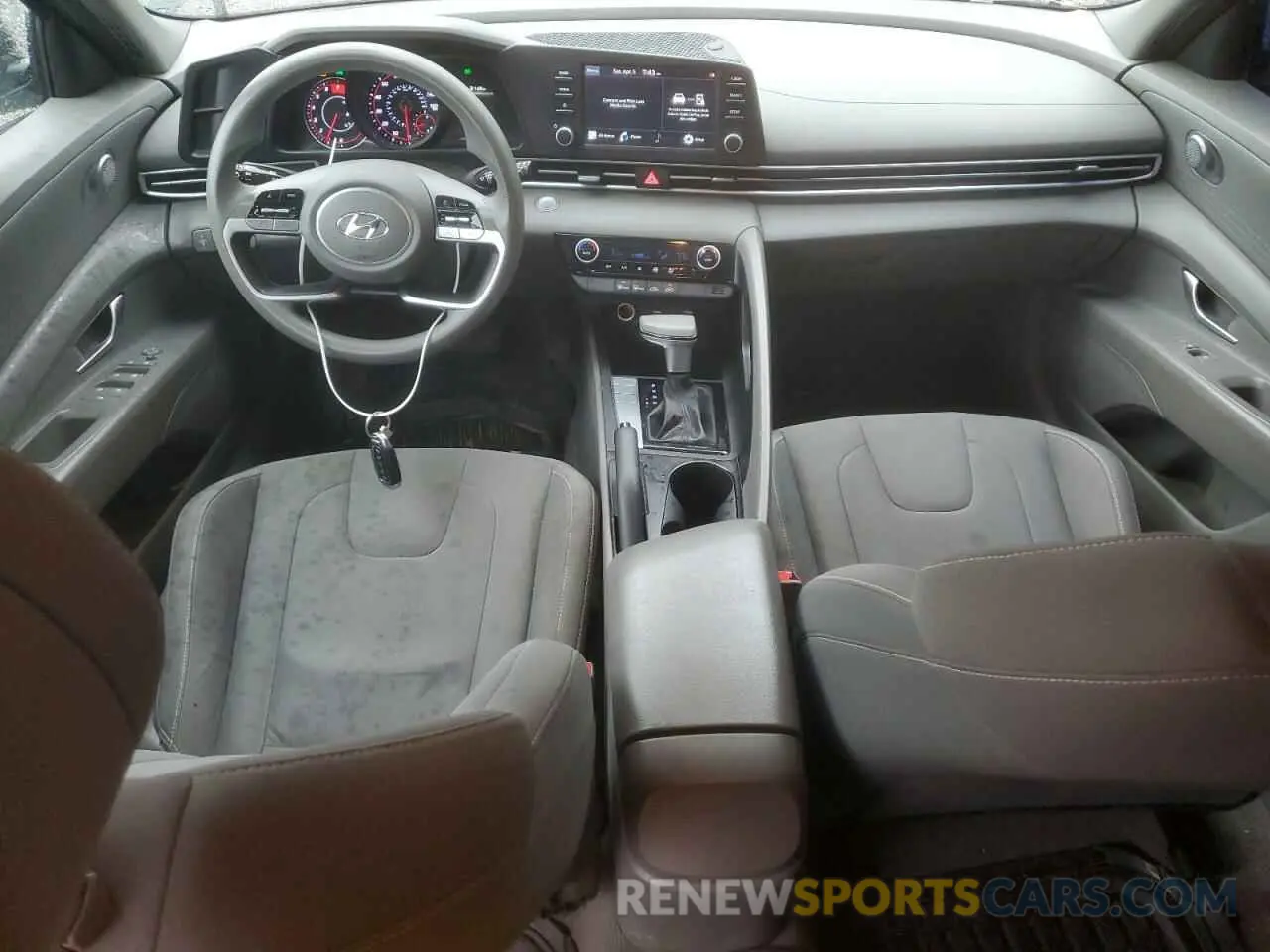 8 Photograph of a damaged car KMHLM4AG2MU122745 HYUNDAI ELANTRA 2021