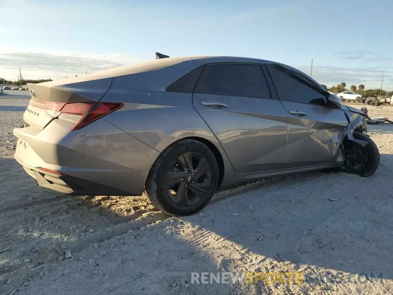 3 Photograph of a damaged car KMHLM4AG2MU157222 HYUNDAI ELANTRA 2021