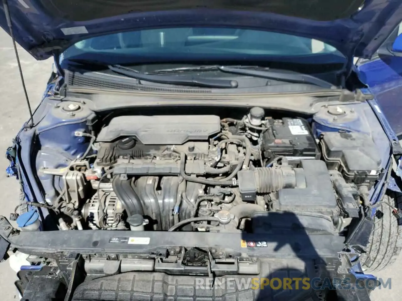 13 Photograph of a damaged car KMHLM4AG2MU173193 HYUNDAI ELANTRA 2021