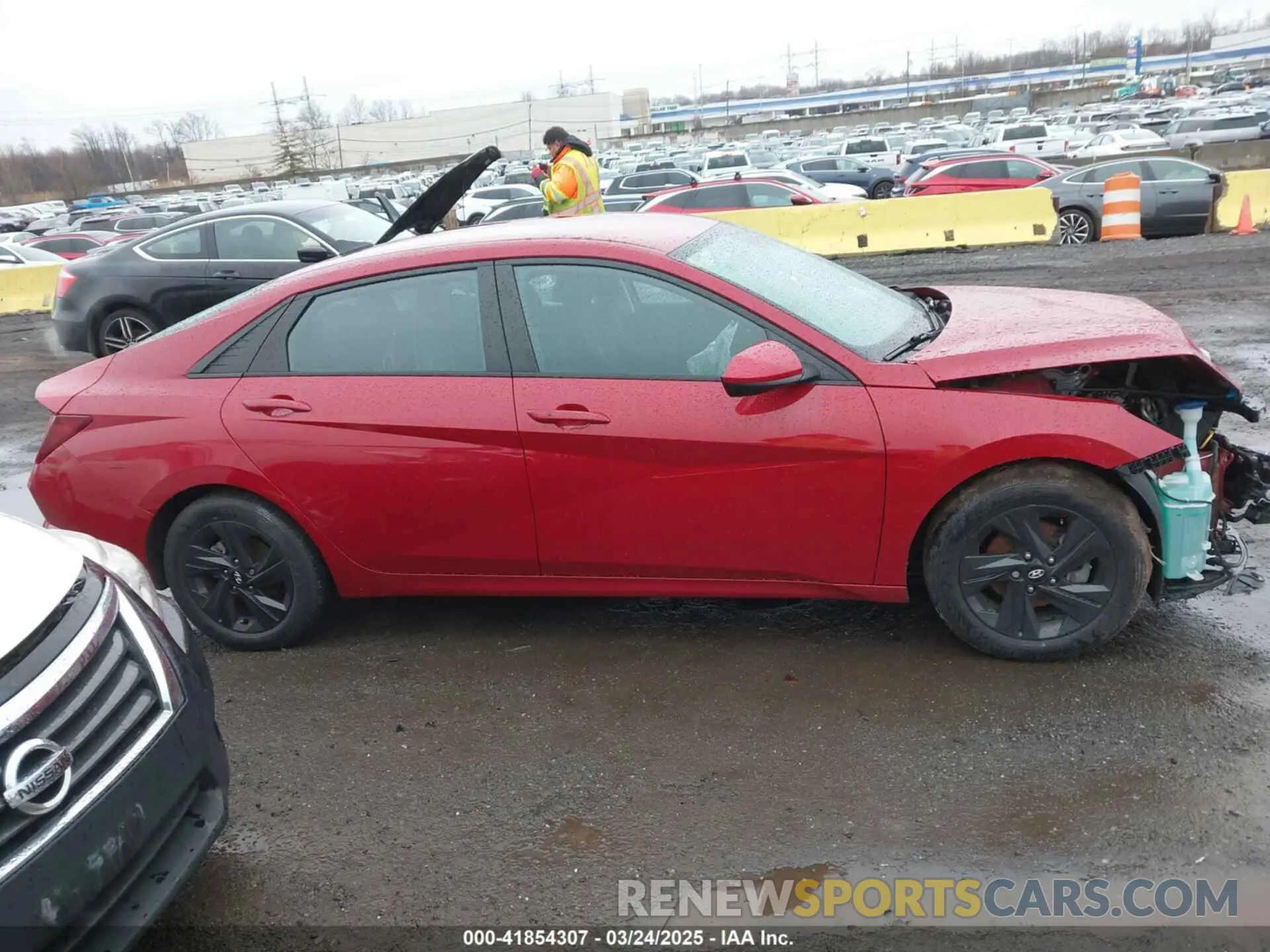 12 Фотография поврежденного автомобиля KMHLM4AG3MU068274 HYUNDAI ELANTRA 2021
