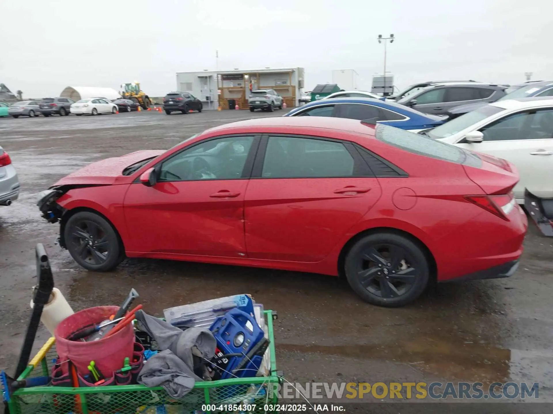 13 Фотография поврежденного автомобиля KMHLM4AG3MU068274 HYUNDAI ELANTRA 2021