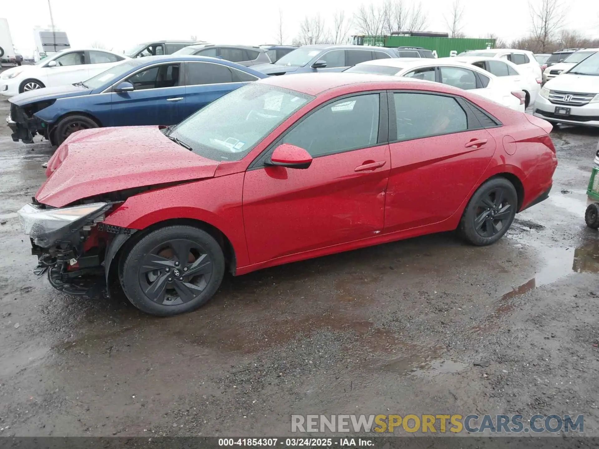 2 Фотография поврежденного автомобиля KMHLM4AG3MU068274 HYUNDAI ELANTRA 2021