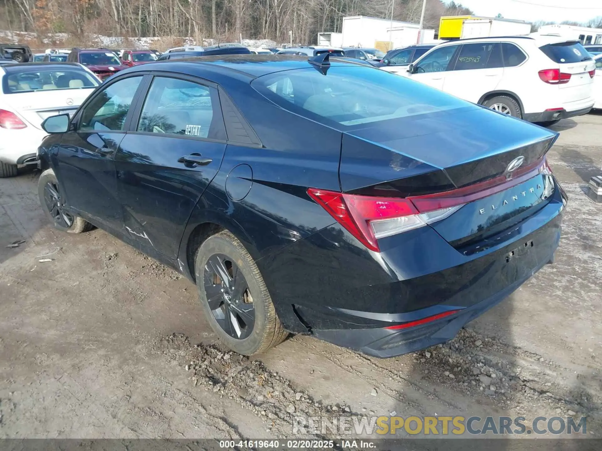 3 Photograph of a damaged car KMHLM4AG3MU091733 HYUNDAI ELANTRA 2021