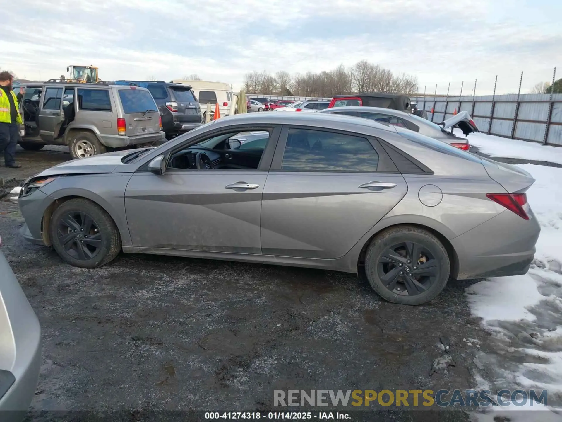 14 Фотография поврежденного автомобиля KMHLM4AG3MU107316 HYUNDAI ELANTRA 2021