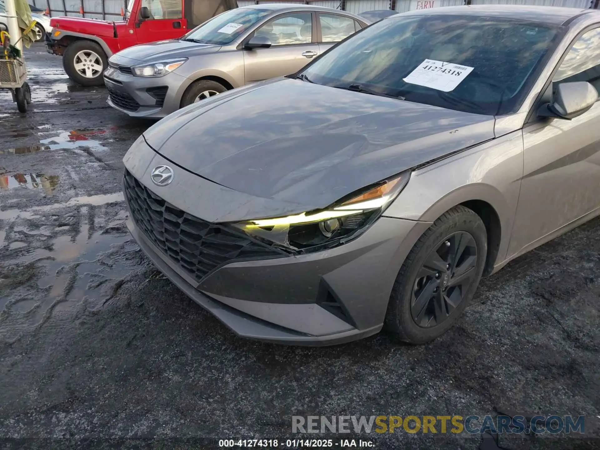 6 Фотография поврежденного автомобиля KMHLM4AG3MU107316 HYUNDAI ELANTRA 2021