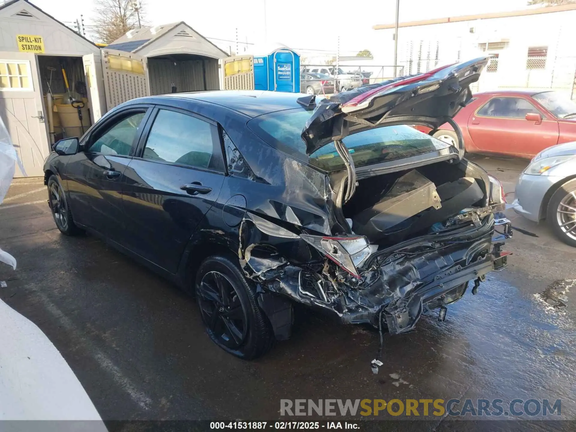 14 Photograph of a damaged car KMHLM4AG3MU118414 HYUNDAI ELANTRA 2021