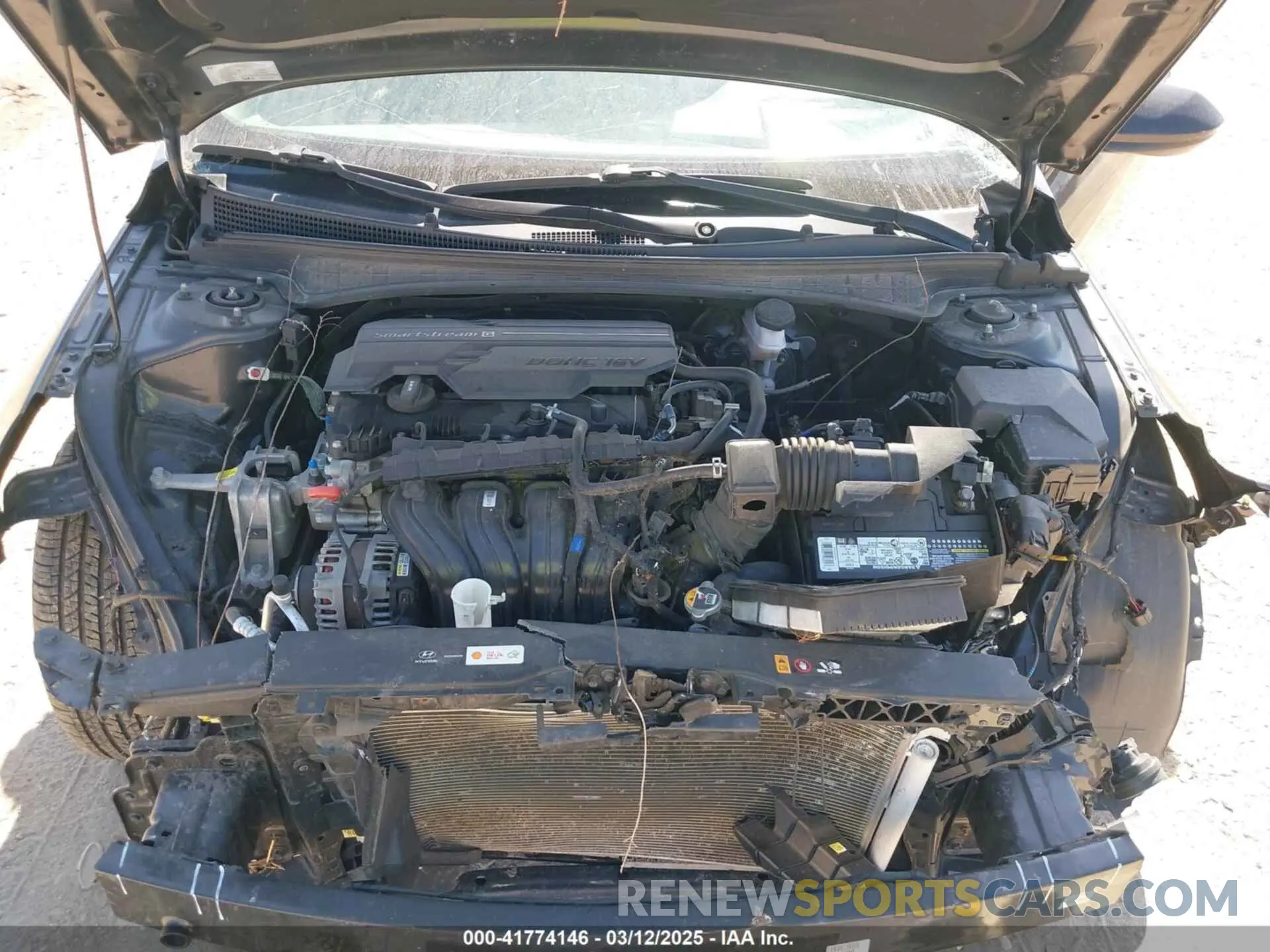 10 Фотография поврежденного автомобиля KMHLM4AG3MU161425 HYUNDAI ELANTRA 2021