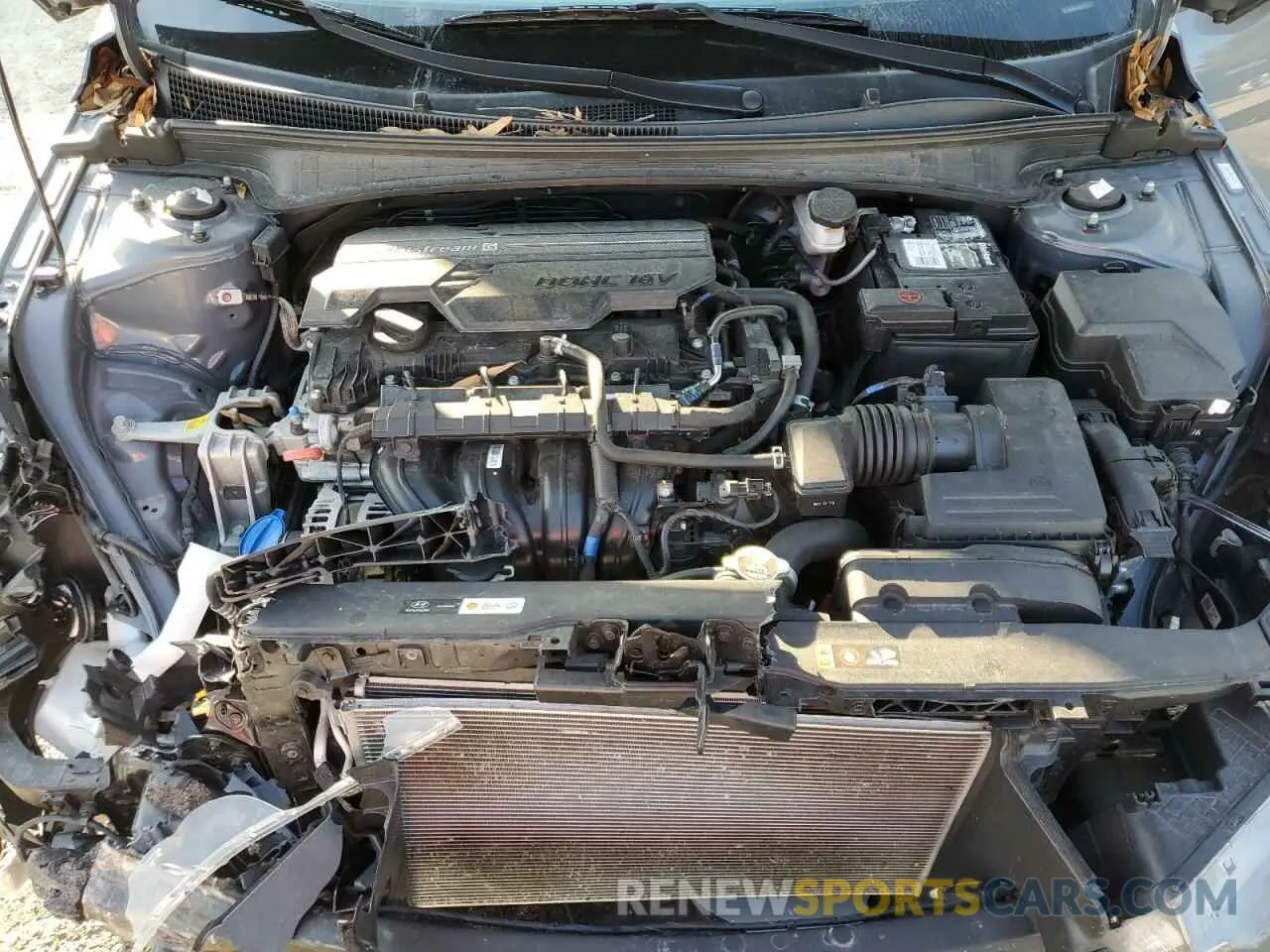 11 Photograph of a damaged car KMHLM4AG3MU163868 HYUNDAI ELANTRA 2021