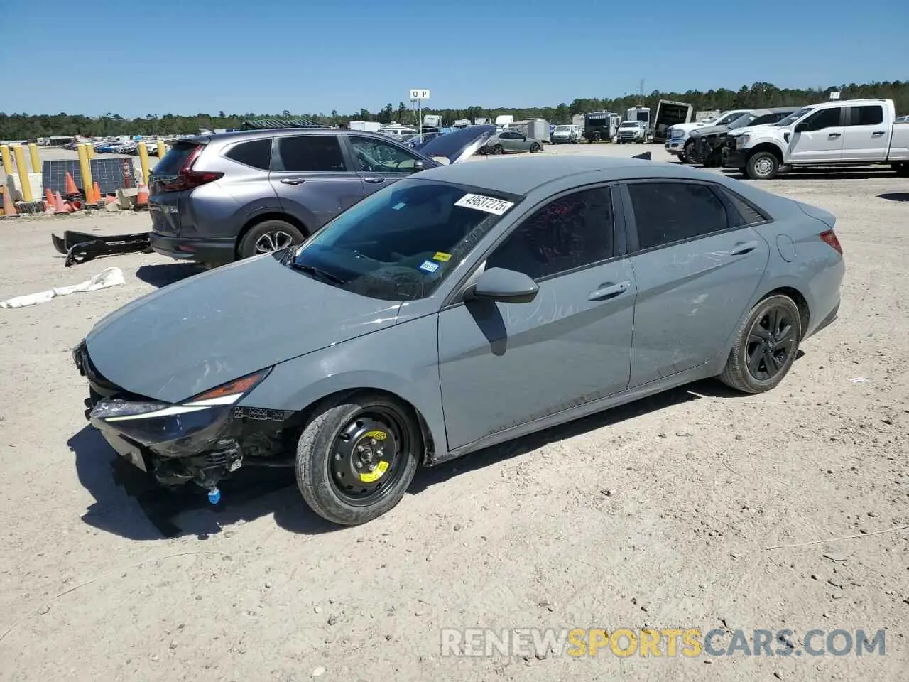 1 Фотография поврежденного автомобиля KMHLM4AG3MU164308 HYUNDAI ELANTRA 2021