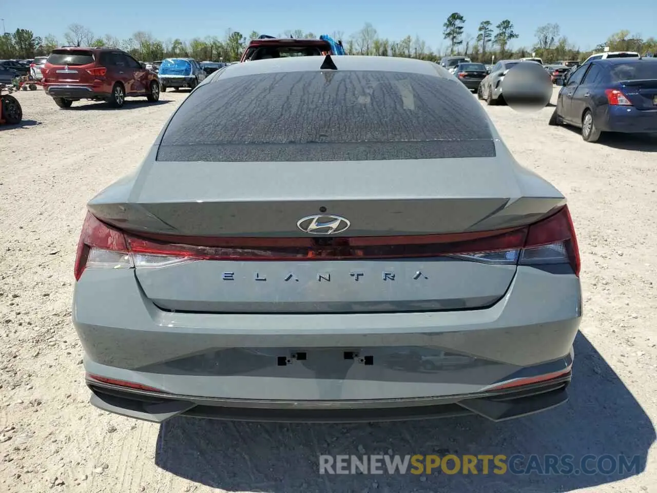 6 Фотография поврежденного автомобиля KMHLM4AG3MU164308 HYUNDAI ELANTRA 2021