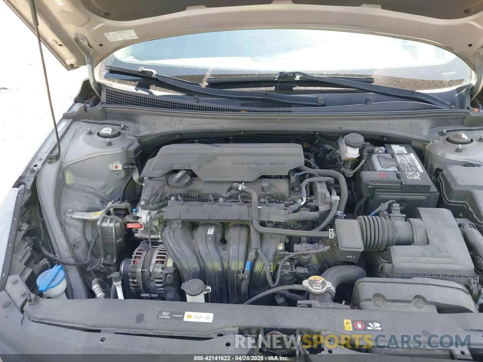 10 Фотография поврежденного автомобиля KMHLM4AG3MU209568 HYUNDAI ELANTRA 2021