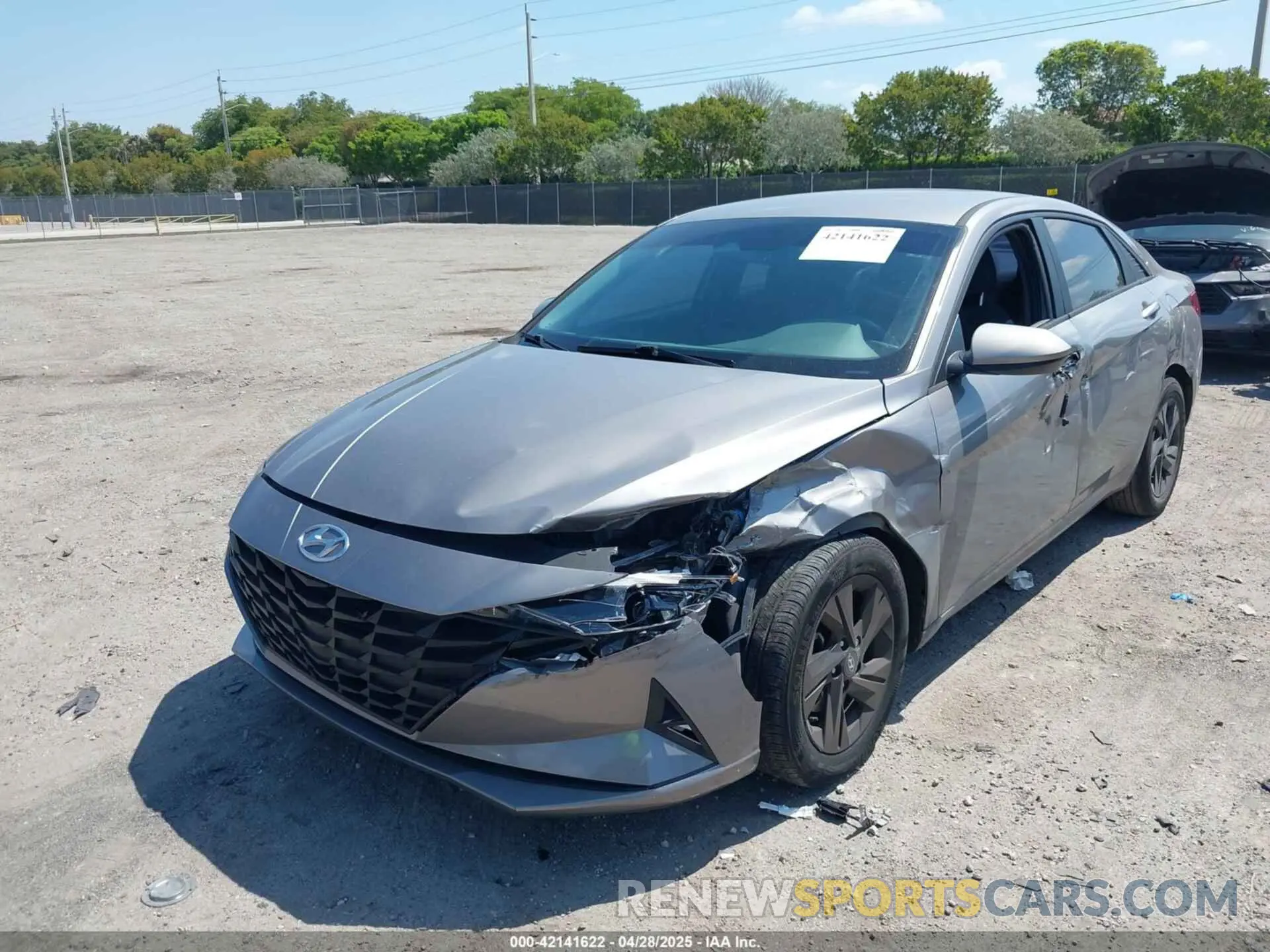 6 Фотография поврежденного автомобиля KMHLM4AG3MU209568 HYUNDAI ELANTRA 2021