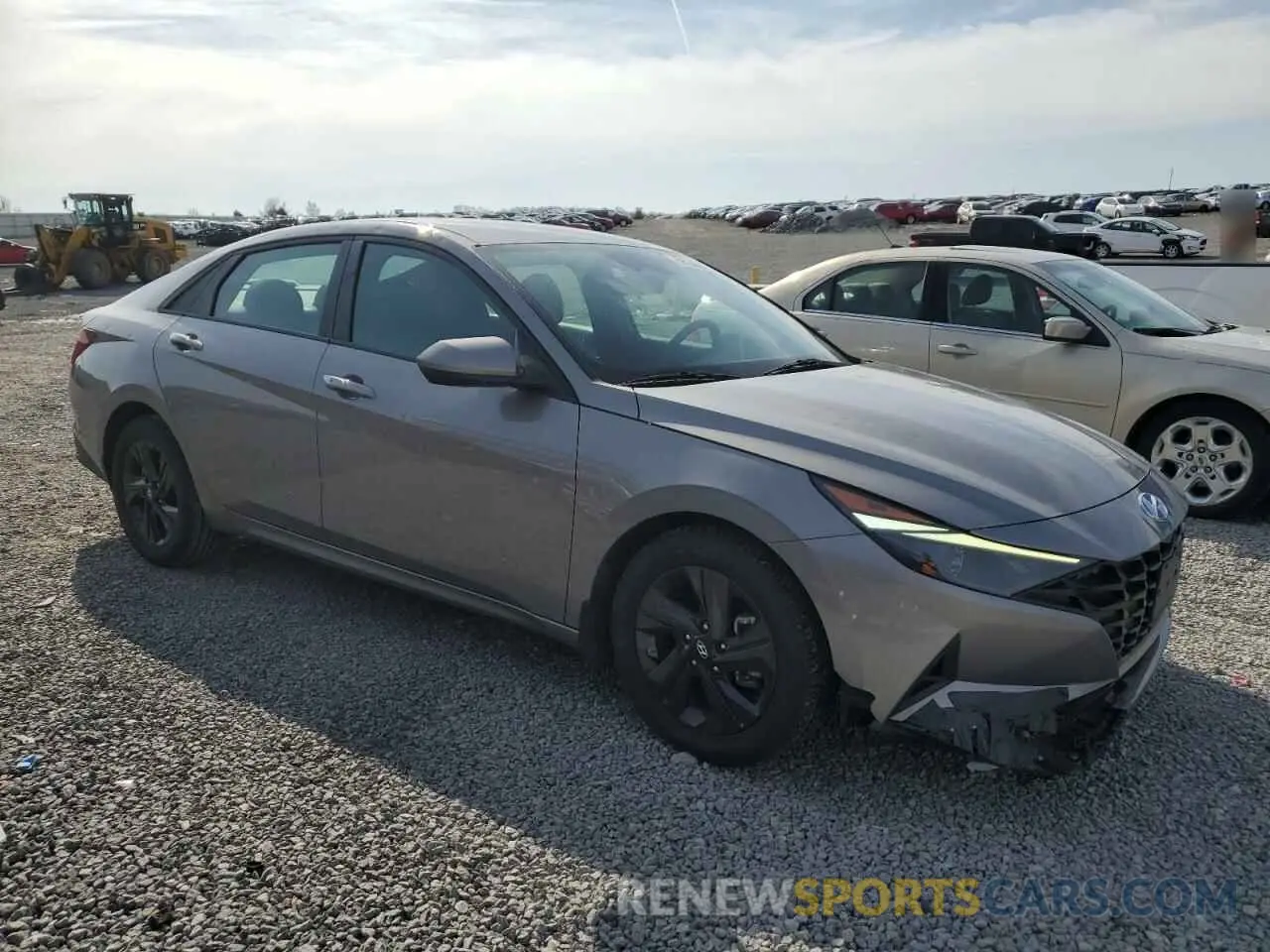 4 Photograph of a damaged car KMHLM4AG3MU210252 HYUNDAI ELANTRA 2021