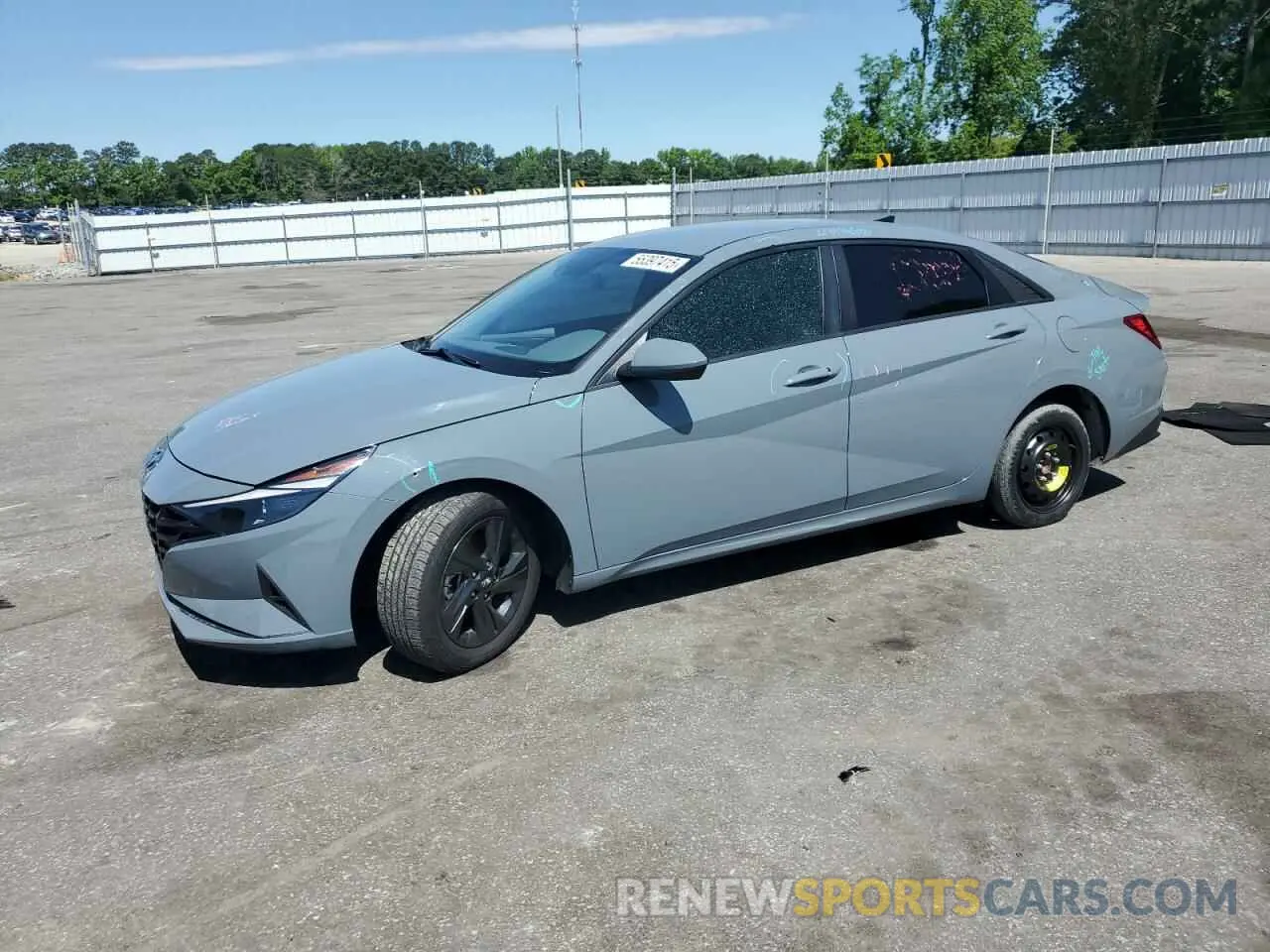 1 Фотография поврежденного автомобиля KMHLM4AG4MU069272 HYUNDAI ELANTRA 2021