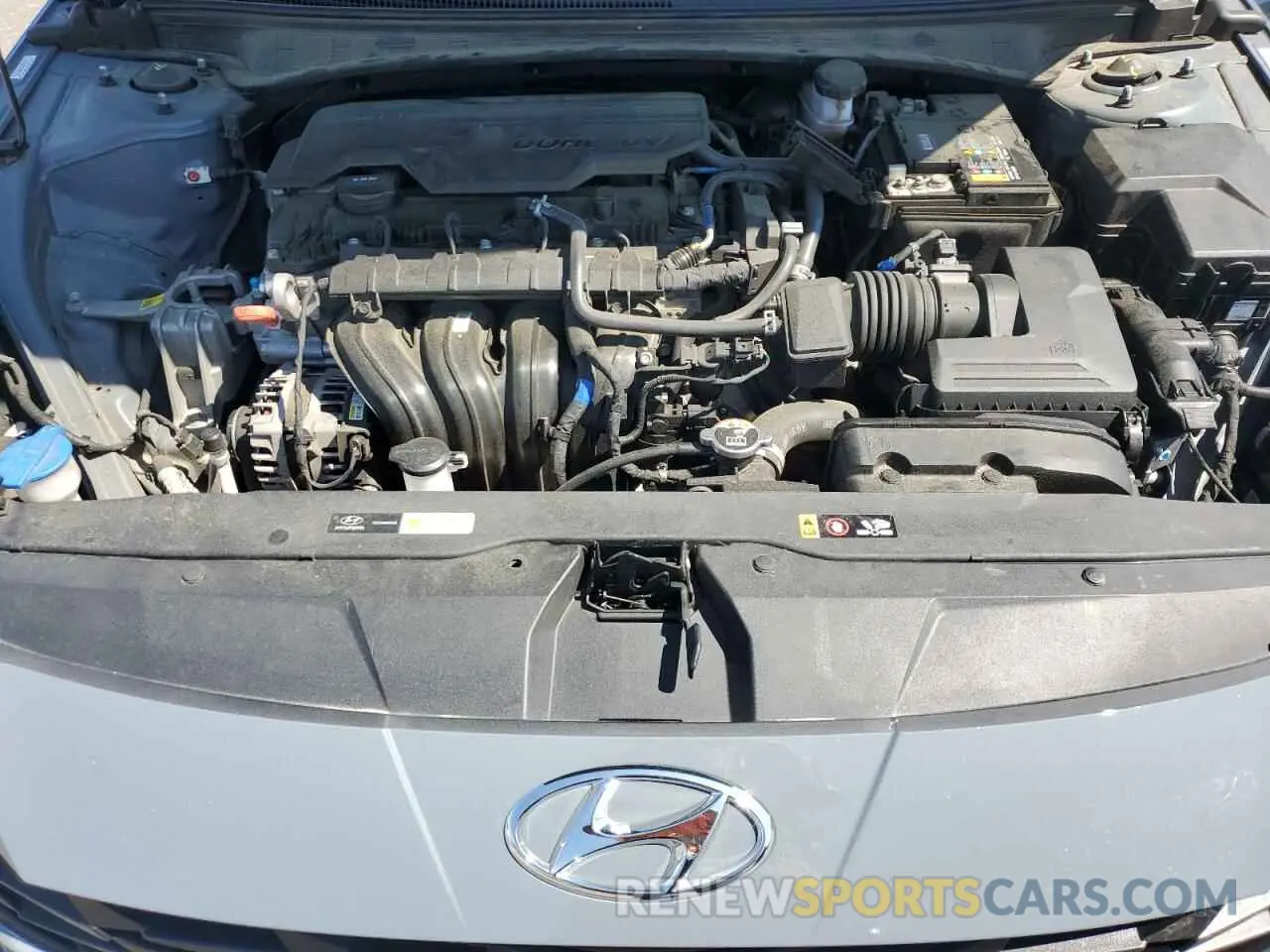 11 Фотография поврежденного автомобиля KMHLM4AG4MU069272 HYUNDAI ELANTRA 2021