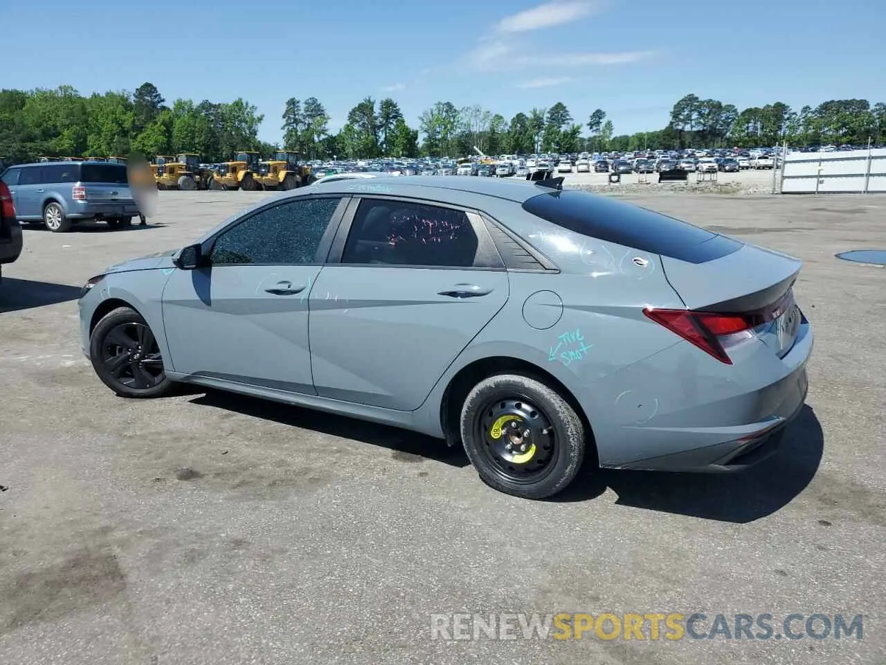 2 Фотография поврежденного автомобиля KMHLM4AG4MU069272 HYUNDAI ELANTRA 2021