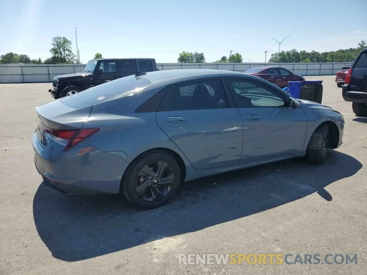 3 Фотография поврежденного автомобиля KMHLM4AG4MU069272 HYUNDAI ELANTRA 2021