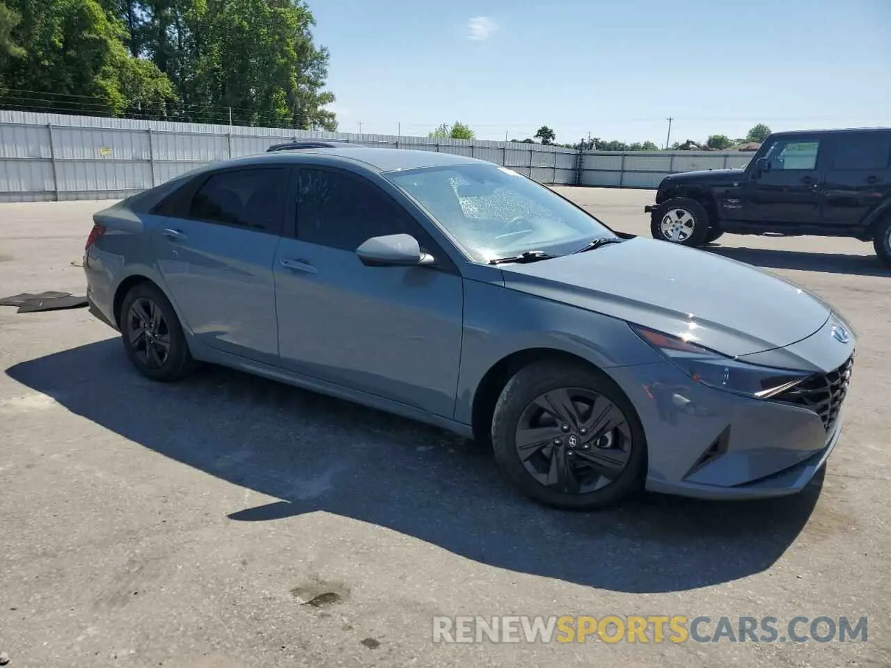 4 Фотография поврежденного автомобиля KMHLM4AG4MU069272 HYUNDAI ELANTRA 2021