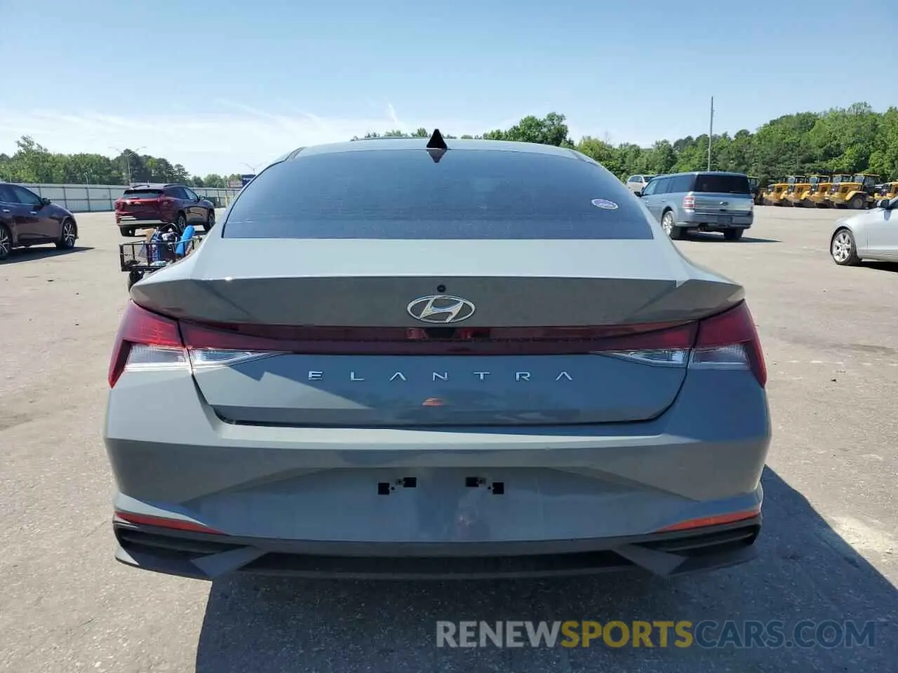 6 Фотография поврежденного автомобиля KMHLM4AG4MU069272 HYUNDAI ELANTRA 2021