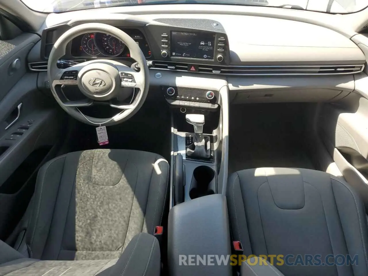8 Фотография поврежденного автомобиля KMHLM4AG4MU069272 HYUNDAI ELANTRA 2021