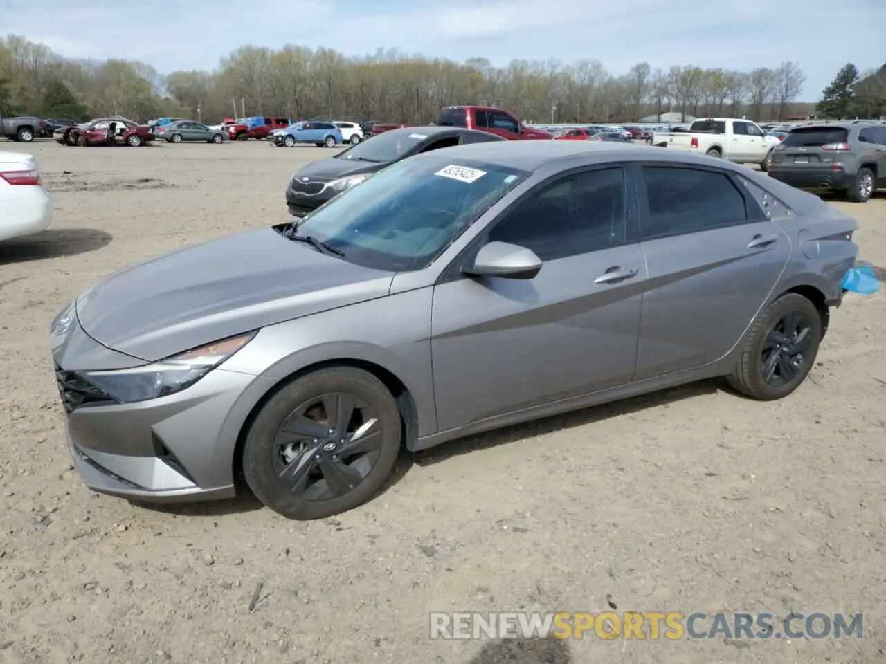 1 Фотография поврежденного автомобиля KMHLM4AG4MU089876 HYUNDAI ELANTRA 2021