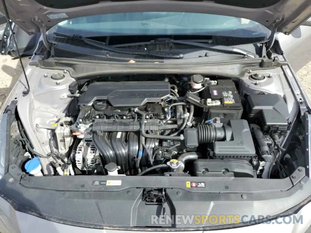 11 Фотография поврежденного автомобиля KMHLM4AG4MU089876 HYUNDAI ELANTRA 2021