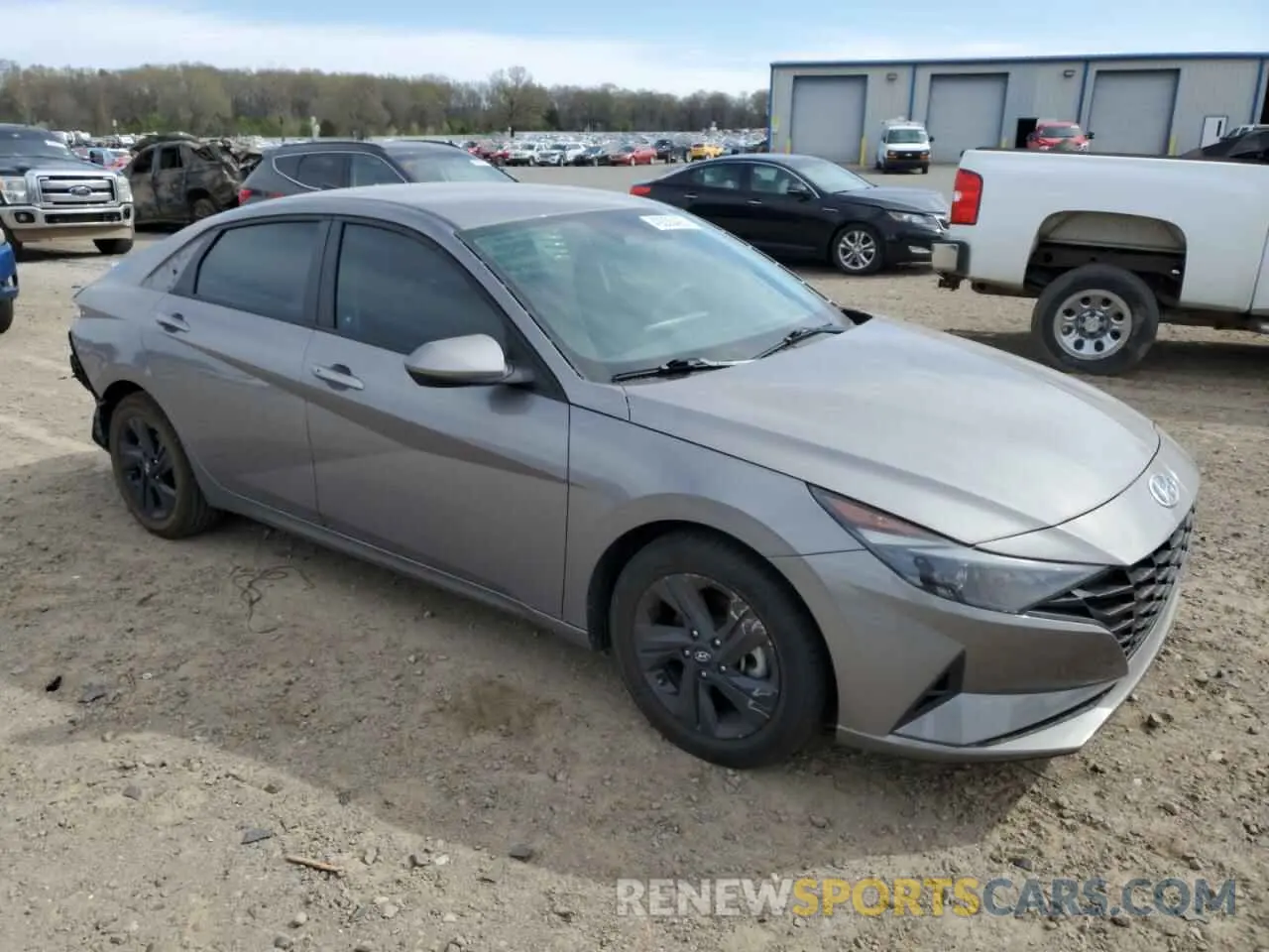 4 Фотография поврежденного автомобиля KMHLM4AG4MU089876 HYUNDAI ELANTRA 2021