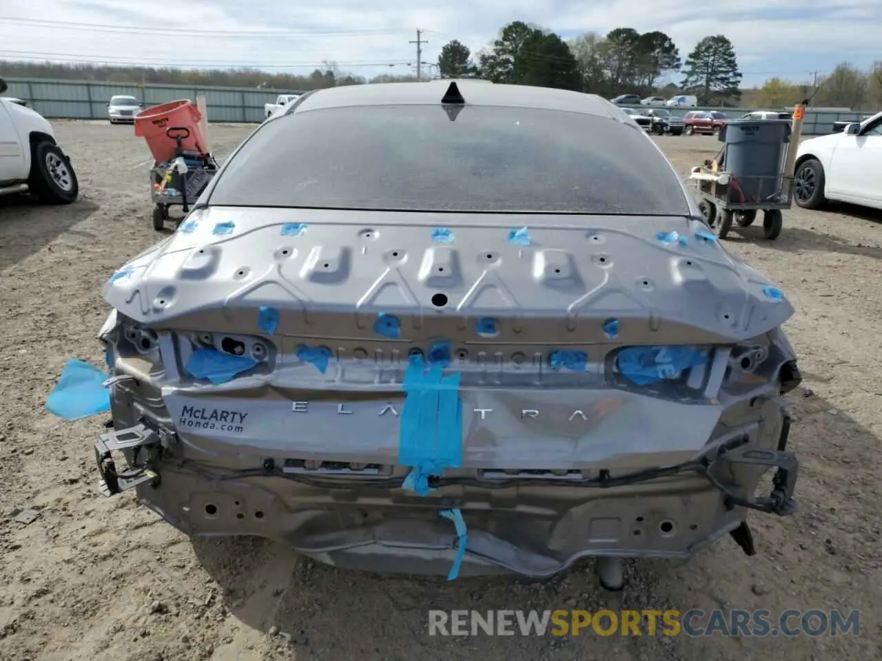 6 Фотография поврежденного автомобиля KMHLM4AG4MU089876 HYUNDAI ELANTRA 2021