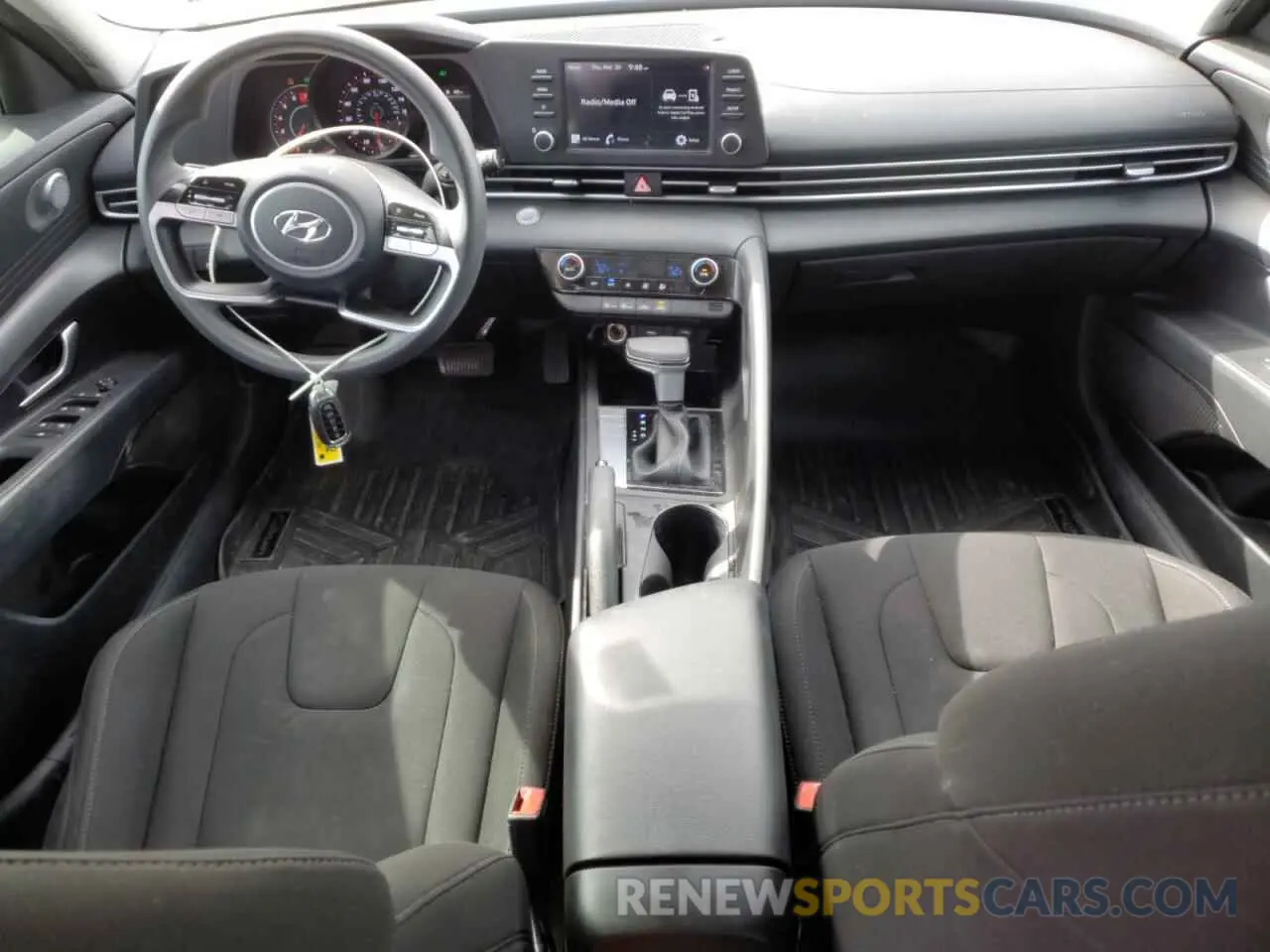 8 Фотография поврежденного автомобиля KMHLM4AG4MU089876 HYUNDAI ELANTRA 2021