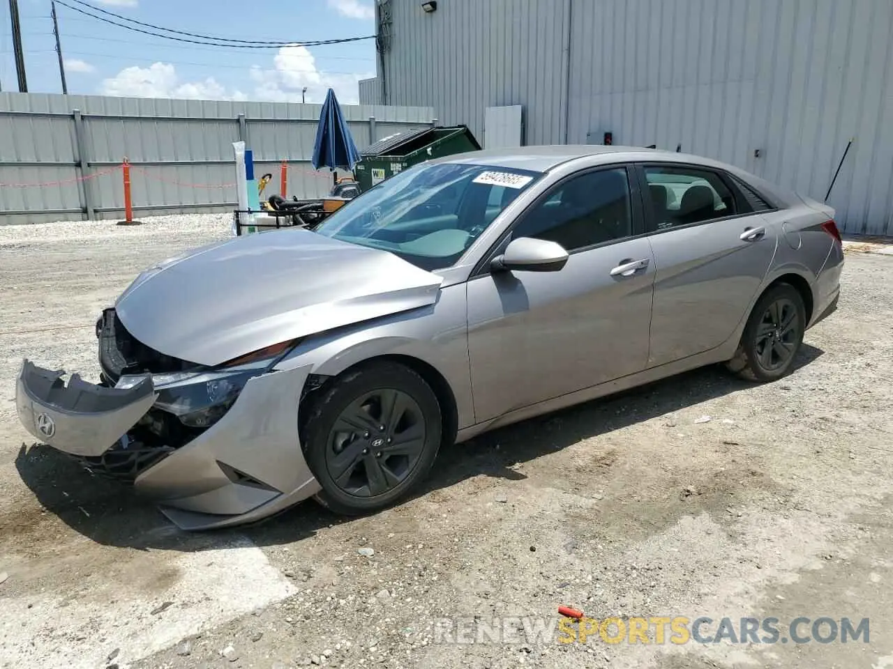 1 Фотография поврежденного автомобиля KMHLM4AG4MU156640 HYUNDAI ELANTRA 2021