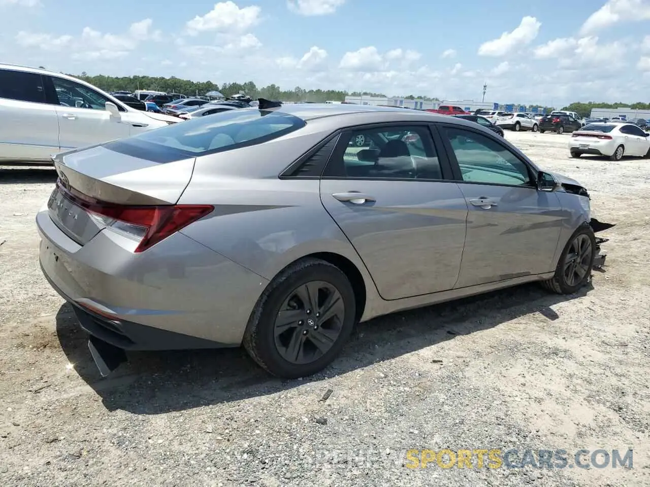 3 Фотография поврежденного автомобиля KMHLM4AG4MU156640 HYUNDAI ELANTRA 2021