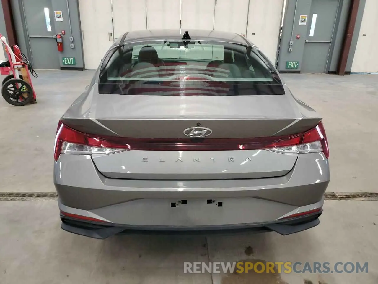 6 Photograph of a damaged car KMHLM4AG4MU162244 HYUNDAI ELANTRA 2021