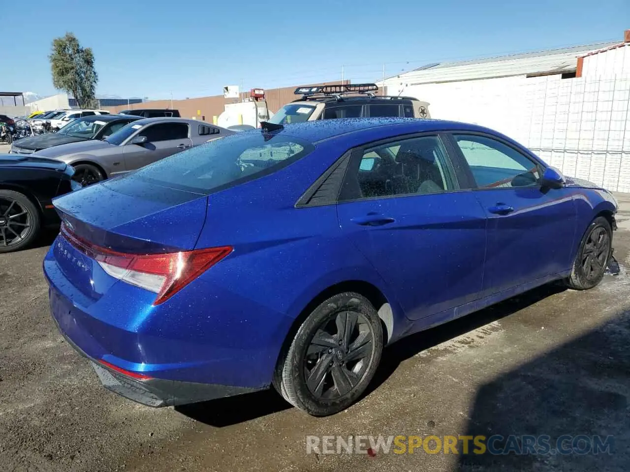 3 Фотография поврежденного автомобиля KMHLM4AG4MU177231 HYUNDAI ELANTRA 2021