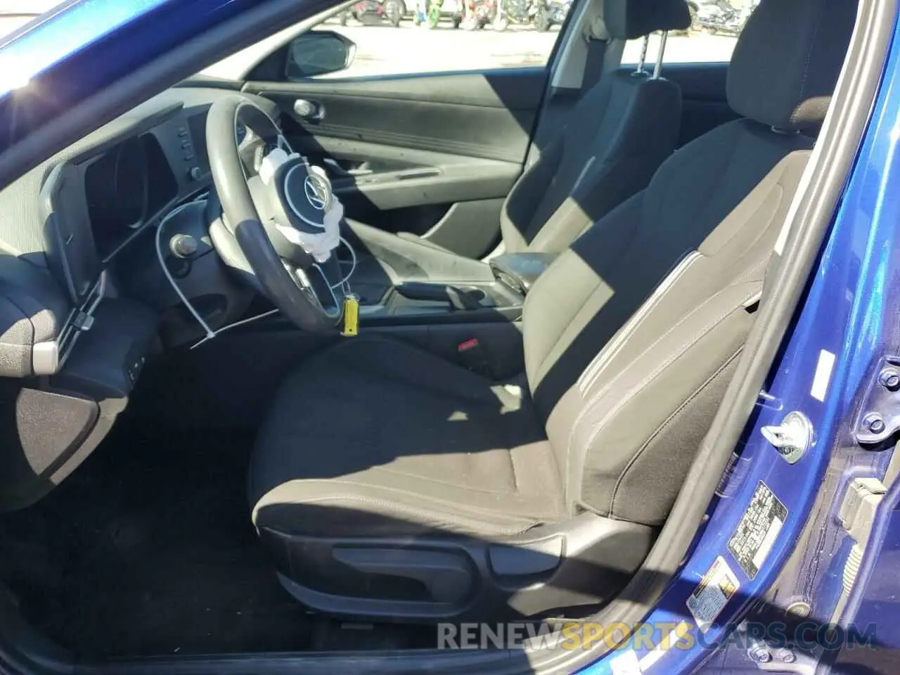 7 Фотография поврежденного автомобиля KMHLM4AG4MU177231 HYUNDAI ELANTRA 2021